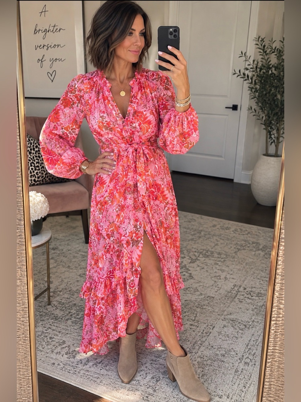INA floral dress